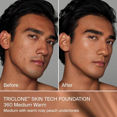 Haus Labs By Lady Gaga Triclone Skin Tech - Maquillaje 30 Ml 360 Medium Warm - Medium With Warm Rosy Peach Undertones
