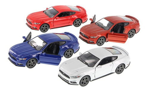 Auto Coleccion Ford Mustang Gt Hardtop 2015 Kinsmart 1:38 St