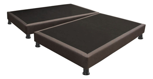 Base Cama Dividida 120 X 190 Dormilandia Color Marrón