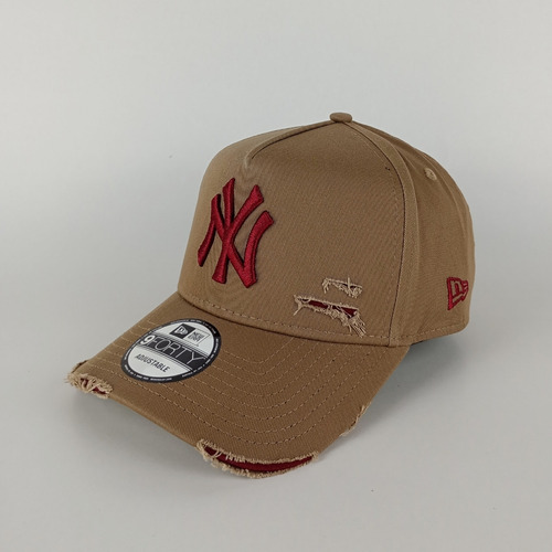 Boné New Era Destroyed New York Yankees Khaki
