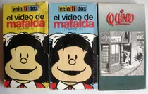 Comprar Lote X3 Vhs - Quino - Mafalda 1 - Mafalda 2