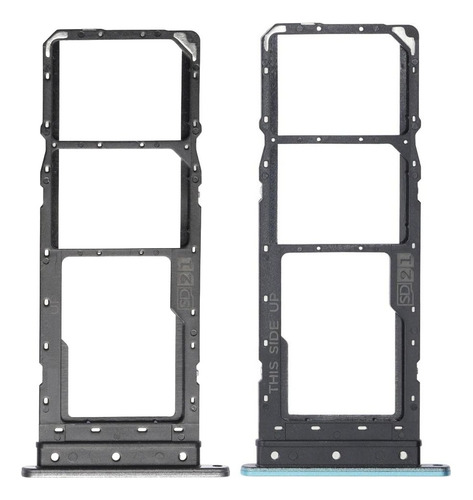Bandeja Porta Sim Charola Chip Dual Para Moto E20 Xt2155