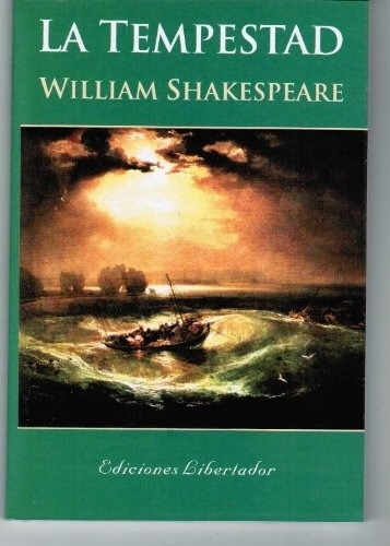 La Tempestad, De  William Shakespeare. Editorial Libertador En Español