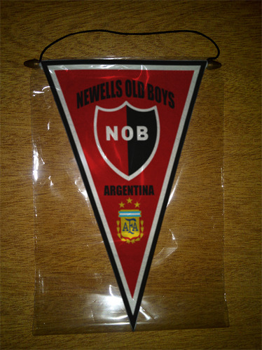 Banderin Paño 37cm Newells Old Boys Modelo 25