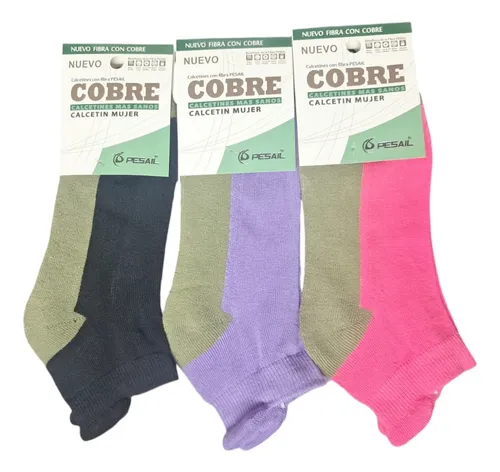 comprar Calcetas Deportiva Cobre + Algodón - Tobillera - Gruesas