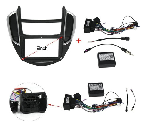 Consola Radio Andorid 9 Pulgadas Chevrolet Tracker + Canbus