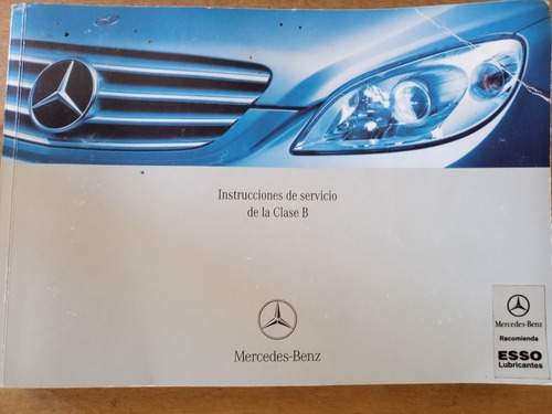 Mercedes Benz Manual De Instrucciones De Servicio Clase B