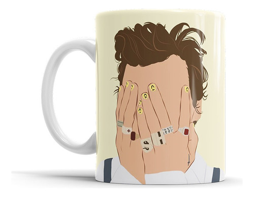 Taza Cerámica Harry Styles Ilustraciones 01 