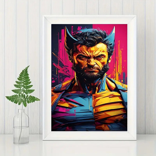 F Kits De Pintura De Diamante Wolverine 5d Diy 30×40cm