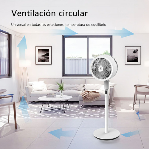 Ventilador De Pie Cm-top 32 Velocidades Plástico