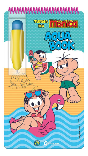 Livro Aqua Book Turma Da Monica