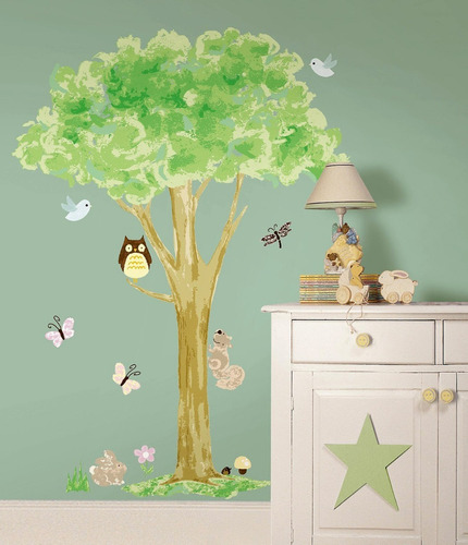 Empapelado Autoadhesivo Pared - Wallpops - Kit Árbol Bebé 