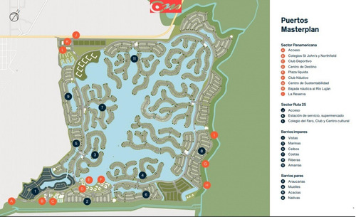 Imagen 3 de 4 de Venta Lote En Barrio Vistas, Puertos