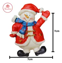 Comprar Muñeco De Nieve  Santini  7cm Adorno Navideño
