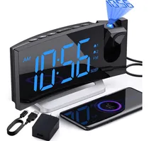 Comprar Relojes Despertadores  De Proyección Giratorio De 180°