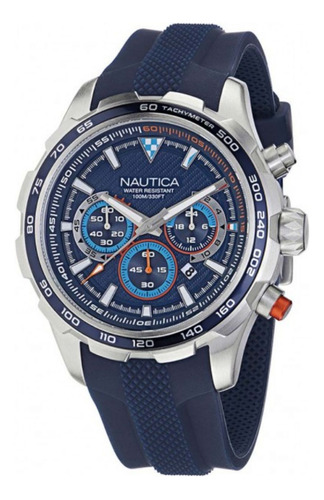 Reloj Para Hombre Nautica Nst Napnsf303 Azul