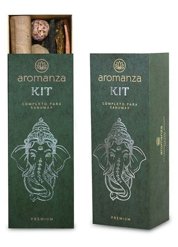 Kit Sahumador Premium Aromanza