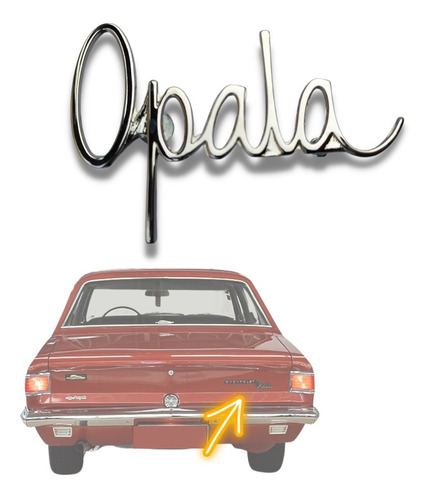 Emblema Manuscrito Opala Standard Especial 68/74