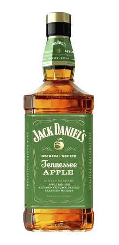 Imagen 1 de 1 de Whiskey Jack Daniel's Tennessee Apple 750cc