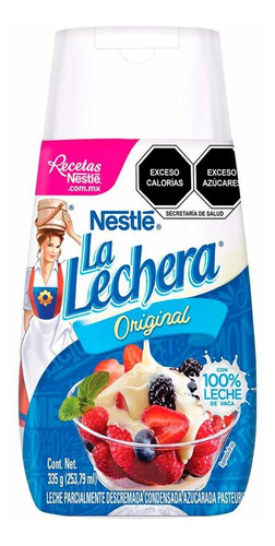 Leche Condensada Nestlé La Lechera Sirve Fácil Original 335g