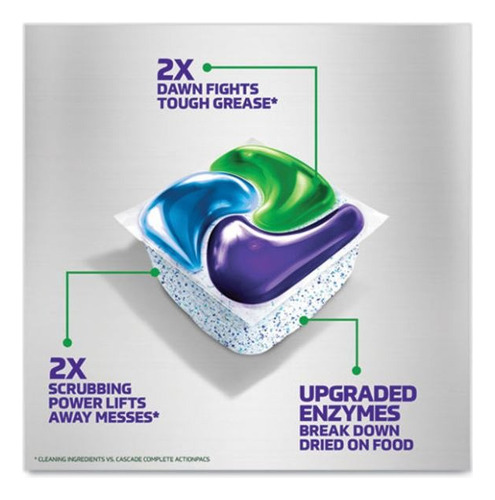 Cascade Platinum Plus Detergente Lavavajillas 38 Pz