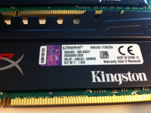 Memoria Ram Ddr3 16gb (2x8gb) 2400mhz Kingston Mercadopago