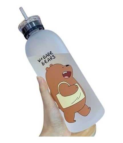 Termo Kawaii Oso Escandaloso 1000ml 1l Moda Mujer Niña