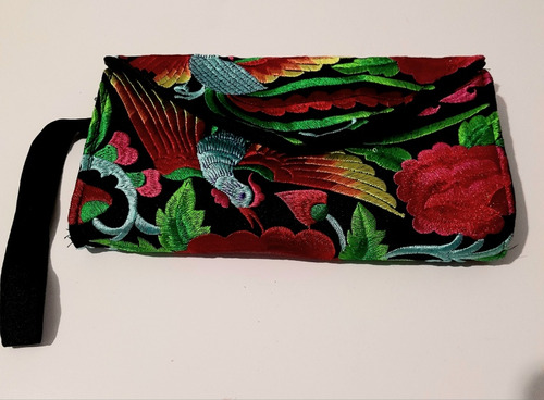 Cartera-sobre Bordado, Multicolor