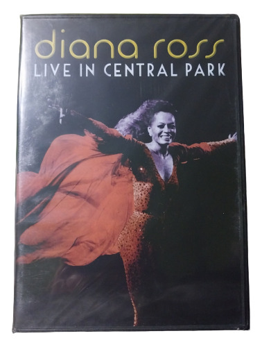 Diana Ross Live In Central Park Dvd Original ( Nuevo )