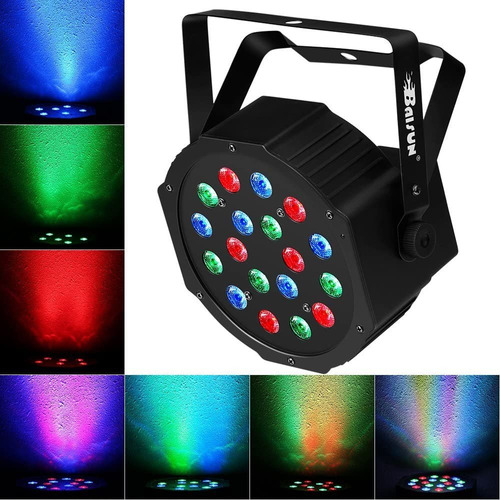 Luz Led Audioritmica Multicolor Fiestas, Eventos Y Dj