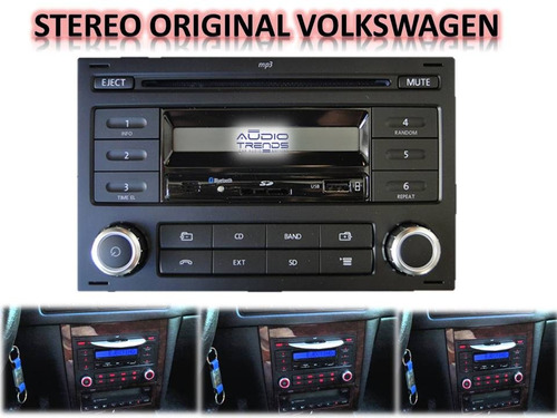 Estereo Volkswagen Bora-suran-instalacion Incluida Local New