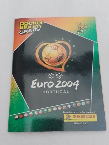 Album Panini Pocket Uefa Euro 2004 Portugal