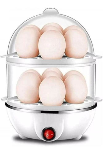 Ovos Legumes Cozidos Egg Cooker Cozedor Elétrico 14 Ovos Cor Branco Frequência 60 220v
