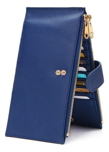 Youbdm Cartera Delgada Para Mujer, Con Bloqueo Rfid, Plegabl