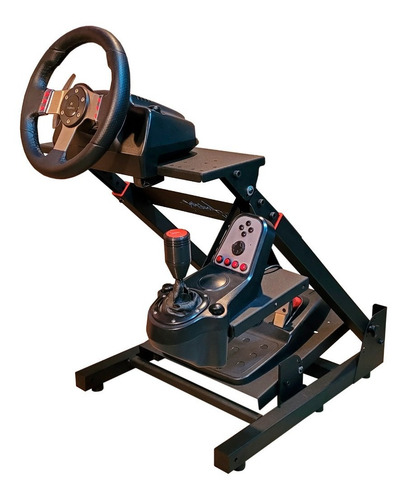 Imagen 2 de 7 de Soporte Para Volante Logitech Regulable Jaditek Racer X