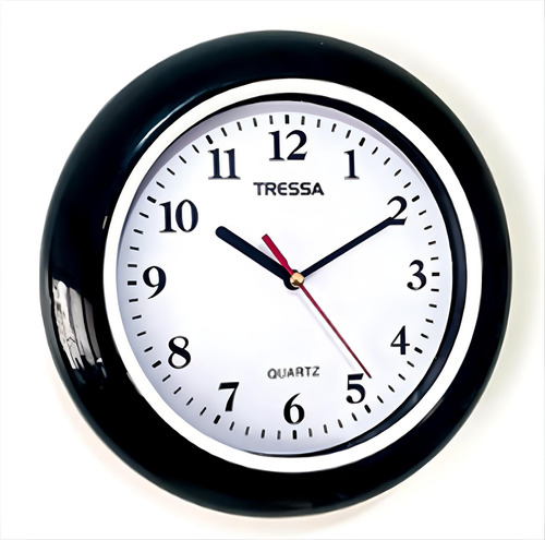 Reloj De Pared Tressa Rp104 Analógico Plástico 20,3cm