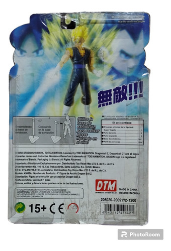 Super Vegetta, Dragón Ball Z, Hybrid Action, Bandai (Usado)