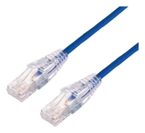 Cable De Parcheo Slim Utp Cat6a - 1 M Azul, Diámetro