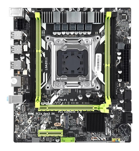 Combo Board X79 Con Xeon E5 Memoria Ram 24gb