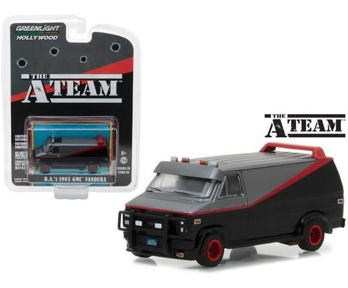 Imagen 2 de 2 de Camioneta Gmc Vandura, 1983 The A-team - Greenlight 1:64