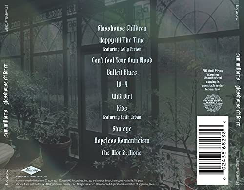 Cd Glasshouse Children - Sam Williams