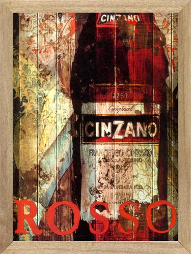 Cinzano Rosso , Cuadro, Bebida, Publicidad  M582