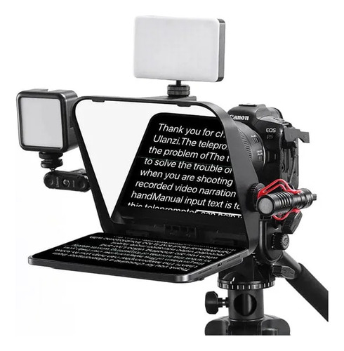 Teleprompter Universal Ulanzi Rt02 para Cámaras Teléfonos