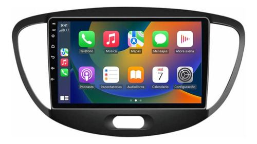 Radio Android Hyundai I10 2007 2/32gb Carplay A.auto Inalam