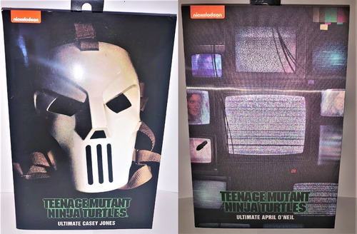 Set April O'neil Y Casey Jones Tmnt Pelicula 1990 Neca Nuevo (Usado)