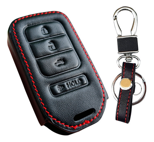 Funda Llave Piel 4 Botones Presencial Honda City 2023 2024