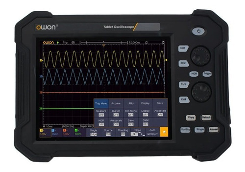 Osciloscopio Digital Tipo Tablet Tao3104 100 Mhz 4 Ch 8 Bits