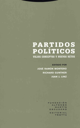 Partidos Políticos. Viejos Conceptos Y Nuevos Retos