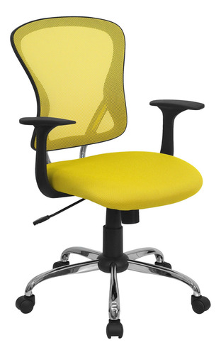 Flash Furniture, Silla De Oficina De Malla, Altura A Mitad .