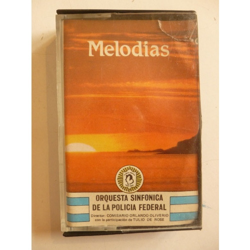 Cassette Orquesta Sinfónica De La Policía Federal, Melodías